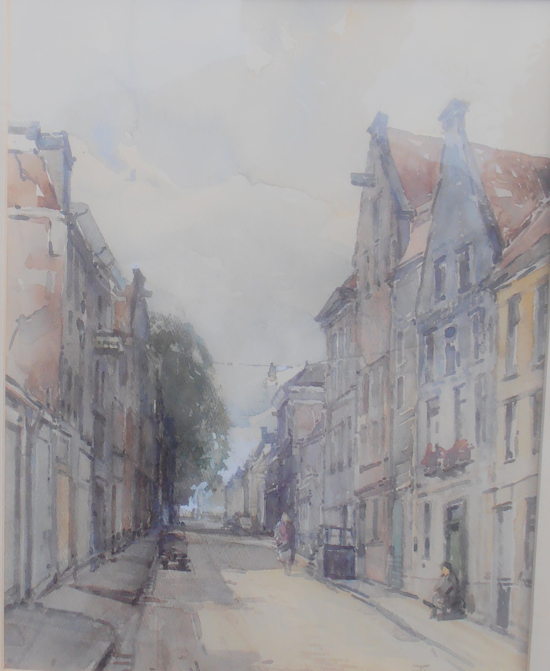 Willem Jansen - Inkijk hoge Nieuwstraat te Dordrecht kopen? Bied vanaf 88!