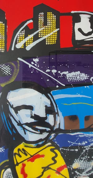 Herman Brood - Volvo - zeefdruk - gesigneerd - 1998 - 175 ex. kopen? Bied vanaf 1!