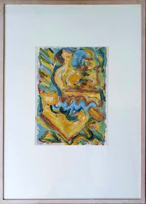 Wim Drion - Cassation VII | Ingelijst verkocht voor € 55!