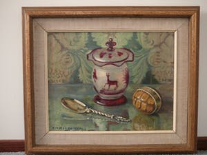 Douwe Mattheus Hoogeveen - Vaas met lepel en armband kopen? Bied vanaf 20!