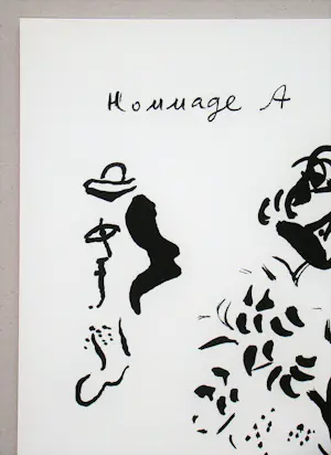 Marc Chagall - Hommage à San Lazzaro - 1975 - Originele lithografie kopen? Bied vanaf 60!
