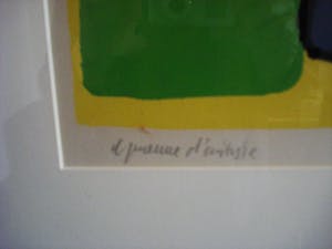 Karel Appel - Personnage (zeldzaam) mooi gelijst kopen? Bied vanaf 1250!