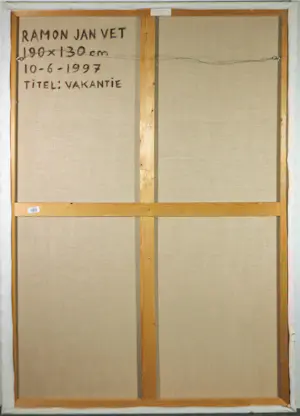 Ramon Jan Vet - Acryl, Vakantie (Zeer groot) kopen? Bied vanaf 150!