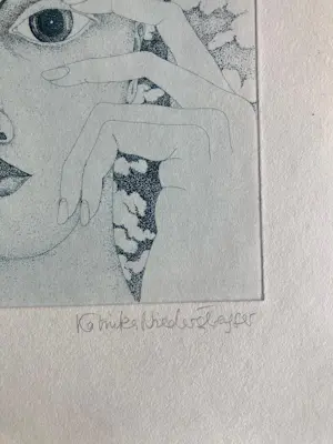 Katinka Niederstrasser - Kein Titel, Aquatinta-Radierung kopen? Bied vanaf 35!