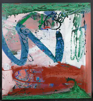 Dominique Chan - Olieverf op doek, Zonder titel - Ingelijst kopen? Bied vanaf 1!