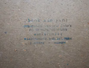 Johan Meijer - landschap in 't Gooi - ingelijste aquarel kopen? Bied vanaf 100!