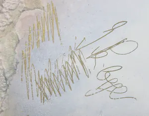 Josi Neuberger - Collage op papier, Zonder titel - Ingelijst kopen? Bied vanaf 1!