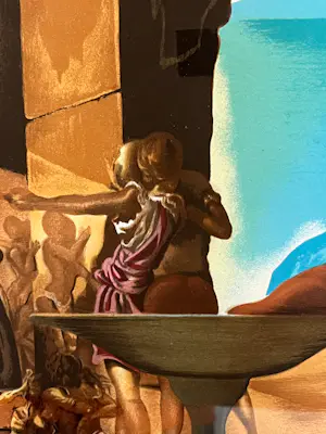 Salvador Dali - Mercado de esclavos con busto invisible de Voltaire - 1981 kopen? Bied vanaf 645!