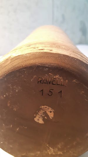 Potterie Ravelli - Twee berkenbast vazen kopen? Bied vanaf 1!
