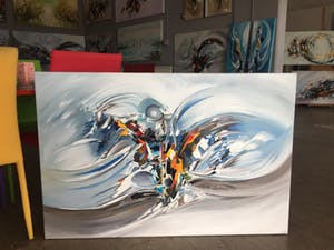 Gena Genadyj - Abstract Blue Light kopen? Bied vanaf 1!