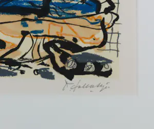 Kees Salentijn - Litho op papier, Fontana - Ingelijst kopen? Bied vanaf 60!