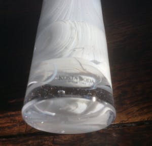 Kosta Boda - MASSIEF GEWOLKT GLAZEN KAARSENHOUDER kopen? Bied vanaf 22!