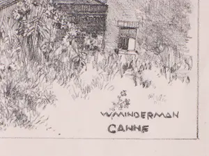 Willem Minderman - Canne - Litho kopen? Bied vanaf 40!