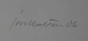 Joost Baljeu - grote zeefdruk: "Structuur" - 1986 kopen? Bied vanaf 350!