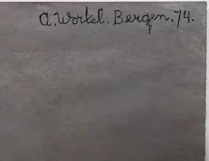 Ans Wortel - Onuitsprekelijk lief, gouache (groot) kopen? Bied vanaf 375!