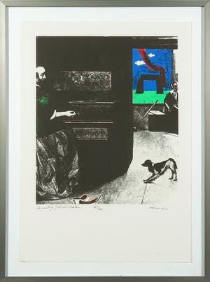 Marius van Beek - Zeefdruk uit de serie Poort van de Zon, De Poort by Gabriel Metsu kopen? Bied vanaf 1!