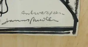 Janus Nuiten - Aquarel, Plaeida -Ingelijst kopen? Bied vanaf 50!