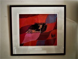 Henriette Boerendans - studeerde aan de Kunst Acad. Den Haag. Specialiseerde zich in houtsnedes. kopen? Bied vanaf 30!