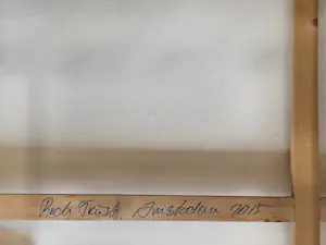 Rick Triest - "Spetterende" en (goud)kleurige (100x100cm) gemengde techniek op doek kaufen? Bieten Sie von 80!