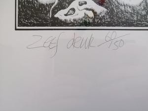 Victor Linford - Surrealistische compositie Zeefdruk 60/150 Handgesigneerd kopen? Bied vanaf 30!