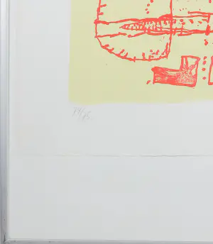 Rik van Iersel - Zeefdruk, Holy Christ! - Ingelijst kopen? Bied vanaf 50!