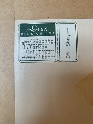 Itzchak Tarkay - Onbekend kopen? Bied vanaf 100!