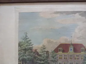 Pieter Fouquet - Gezicht van het jongens-wees-huys der Roomsch-gezinden, te Amsterdam kopen? Bied vanaf 100!