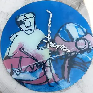 AcheterHerman Brood - glazen wandklok? Enchérissez de 37!