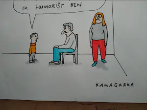 Kamagurka - Humorist kopen? Bied vanaf 375!