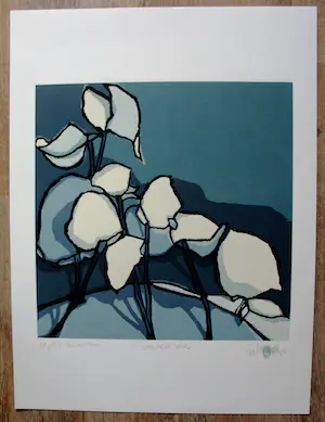 Fon Klement - Boardsnede: "Paysage blue" - 1995 kopen? Bied vanaf 125!