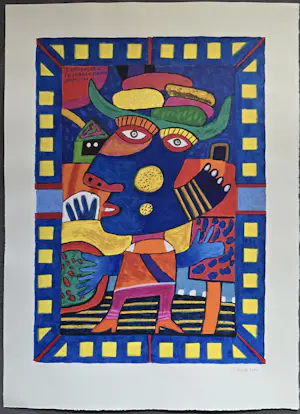 Clemens Briels - Le Sobran Bananna - 200 ex. (groot) kopen? Bied vanaf 175!