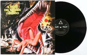 Stelvio Cipriani - Genummerd album Il Fiume del grande Caimano - Soundtrack Sergio Martino horror verkocht voor € 35!