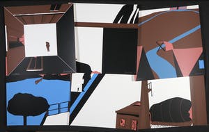 Hans Landsaat - Compleet portfolio met 19 zeefdrukken, Franz K. kopen? Bied vanaf 100!