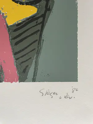 Fred Sieger - Lithographie, Winterstadtbild kopen? Bied vanaf 5!