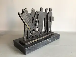 Buy Astrid Veldhuyzen-Koppen - “ People “ zeldzaam? Bid from 65!