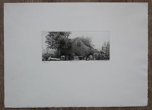 Gerard van Rooy - Ets: Mereveld- 1973 kopen? Bied vanaf 50!