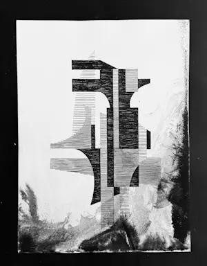 Eugène Eechaut - 4 großartige abstrakte geometrische Kompositionen – Ausstellung in der Pfeiffer Gallery kopen? Bied vanaf 60!
