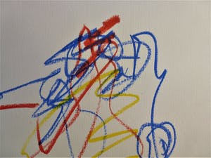 Anton Heyboer - Moeder en kind De oer moeder Sierlijke zwierige tekening . kopen? Bied vanaf 275!