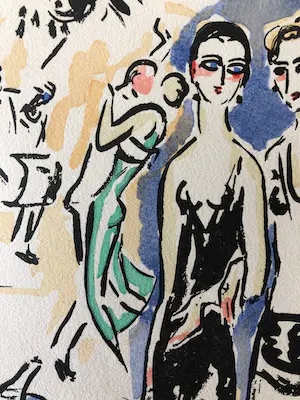 Kees van Dongen - Op het feest - 1925 kopen? Bied vanaf 250!