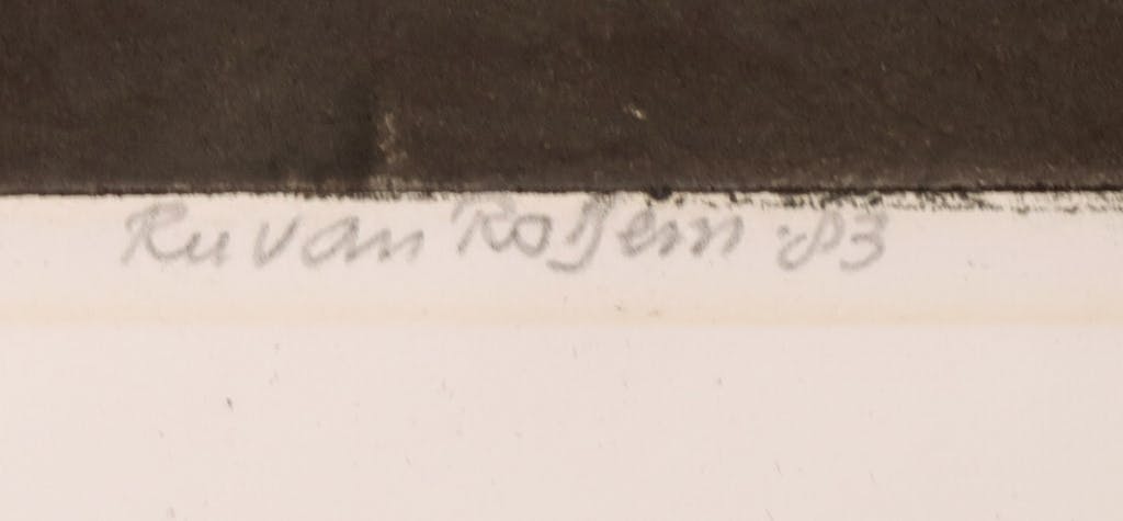 Ru van Rossem - Ru van Rossem: Ets en aquatint op papier, Rodeo II kopen? Bied vanaf 35!