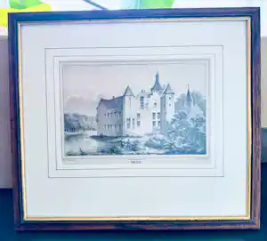 Johannes Franciscus Christ - Kasteel "Croy" te Aarle-Rixtel (Noord-Brabant) kopen? Bied vanaf 35!