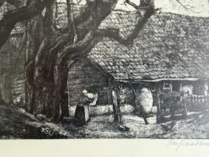 Johannes Graadt van Roggen - Achter de Ruïnekerk in Bergen kopen? Bied vanaf 45!