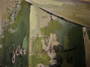 Geni Peter - Mooie in 1946 geschilderde Gouache - stilleven "appels en druiven" - gesigneerd kopen? Bied vanaf 59!