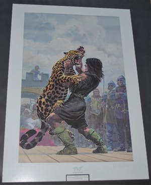 Gregor Rosinski - Thorgal: cover van De Zwarte Galei - 1e druk 1993 - handgesigneerd en genummerd kopen? Bied vanaf 65!