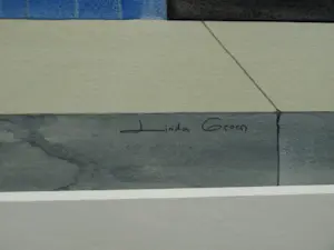 Linda Groen - Ingelijste aquarel , Vlinderkoningin - Lijst, 78 x 61 cm. kopen? Bied vanaf 250!