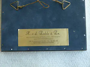 Niet of onleesbaar gesigneerd - Ingelijste inkttekening , Landschap - 1975 kopen? Bied vanaf 1!