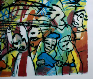 Herman Brood - zeefdruk: Arena kopen? Bied vanaf 295!