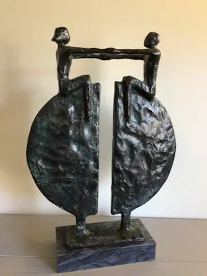 Corry Ammerlaan - “ Nieuw Perspectief “ XXL - zeldzaam kopen? Bied vanaf 1250!