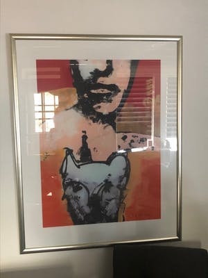 Herman Brood - man met hond kopen? Bied vanaf 350!