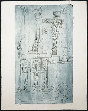 Joop Kruip - Aquatint, Zonder titel kopen? Bied vanaf 1!